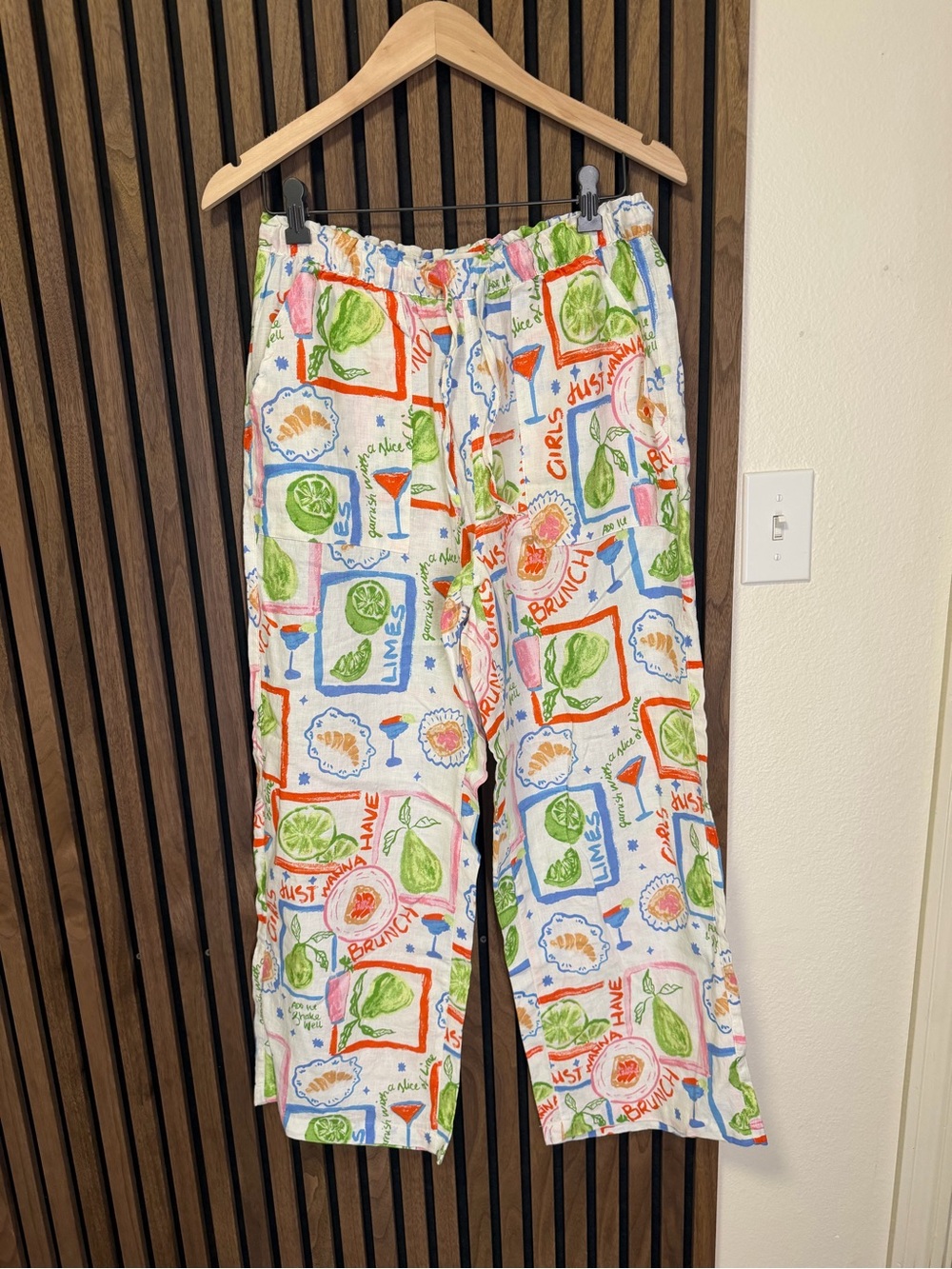 100% Linen Vacation Pants